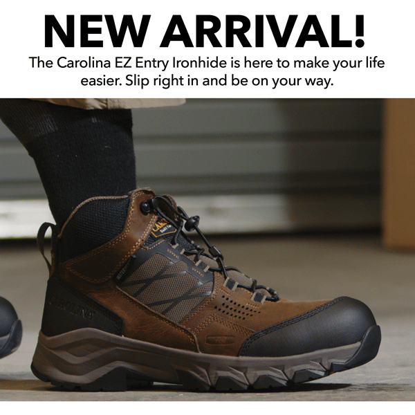 New Arrival The Carolina Ironhide EZ Entry Super Shoes